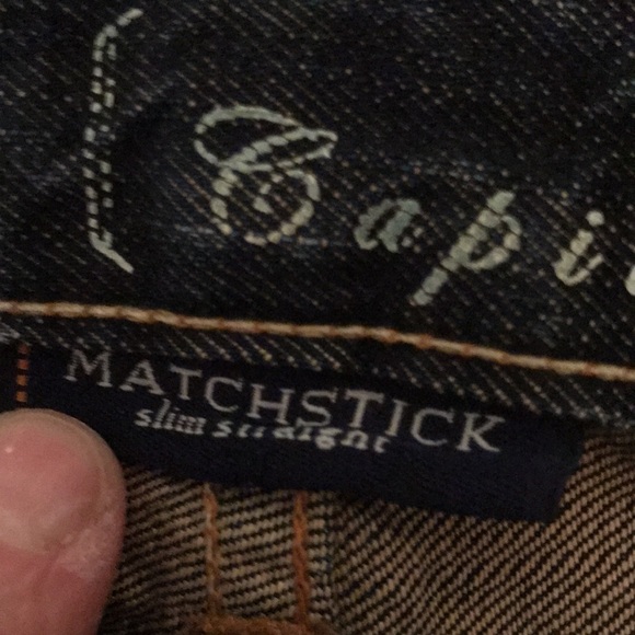 Levi's Jeans Mens Levi Jeans Big E Slim Straight Sz 3 00 Cot Made